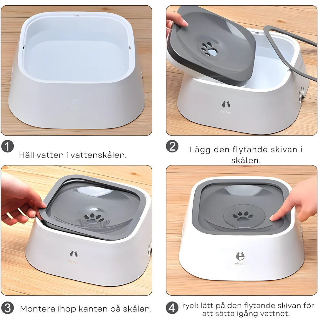 Anti-Spill Skålen™️ ⎮ Slipp Blöta Golv